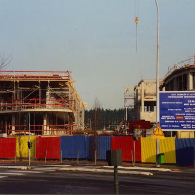 la faculté Victor Segalen en construction