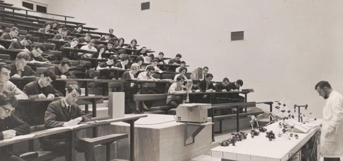 Amphi Avenue Victor Hugo en 1970