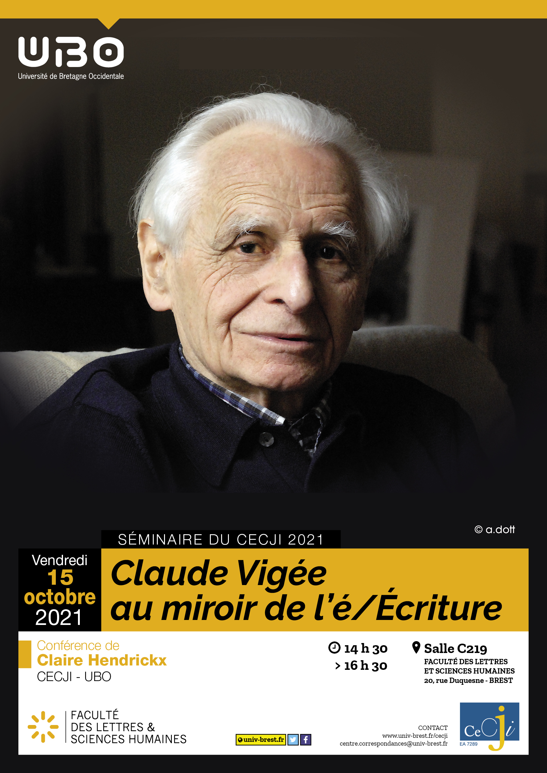 Claude Vigée au miroir de l’é/Écriture