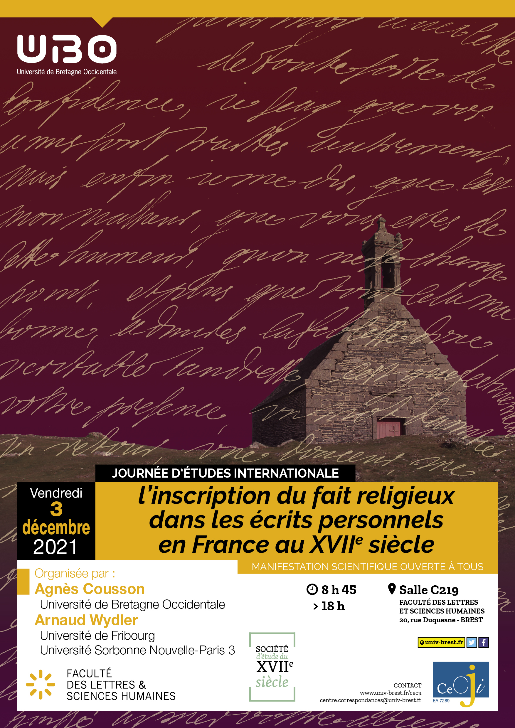 L'inscription du fait religieux dans les écrits personnels en France au XVIIe siècle