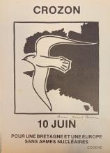 Gerard Borvon - tract de manifestation Crozon