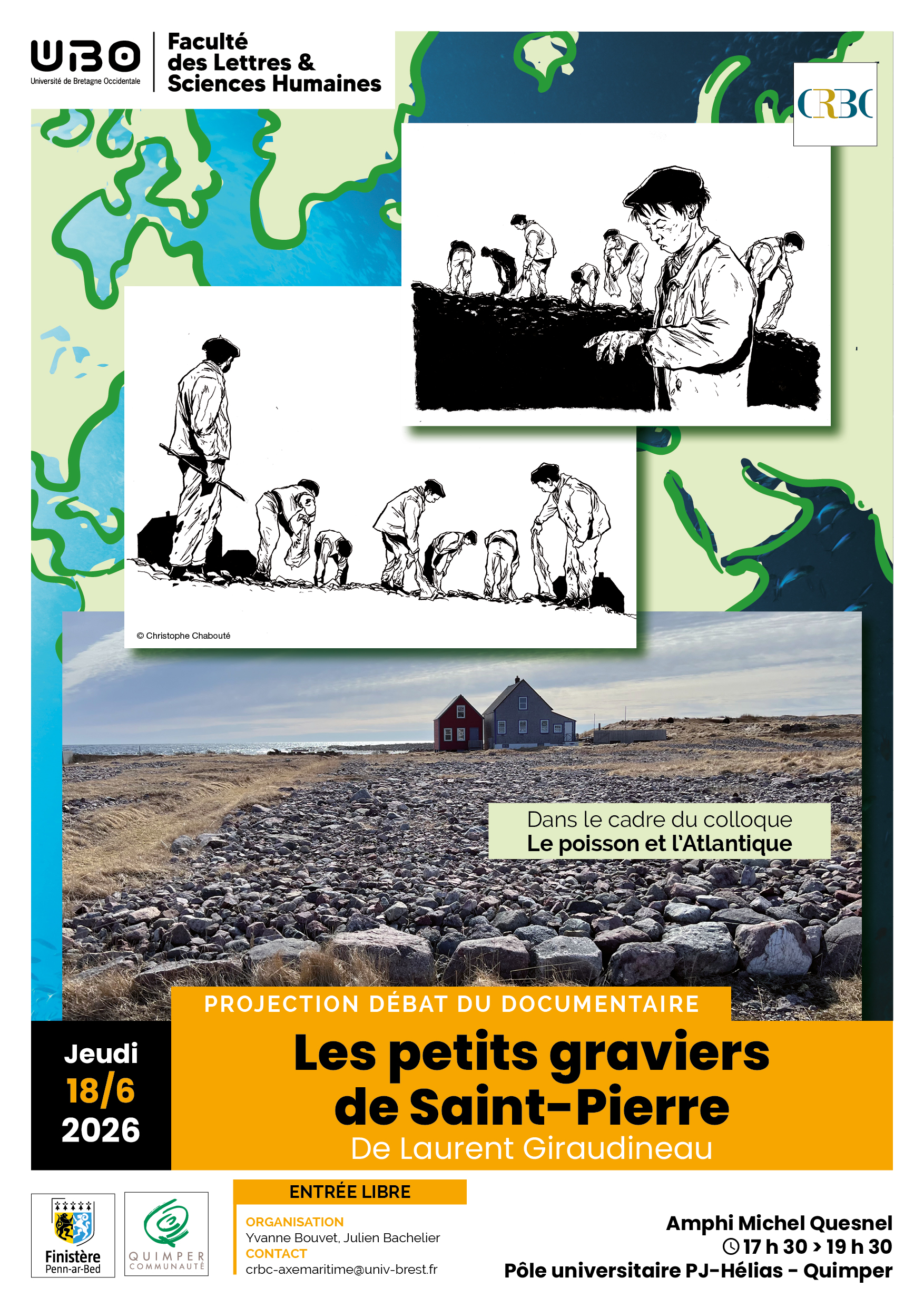 Affiche de la projection du documentaire