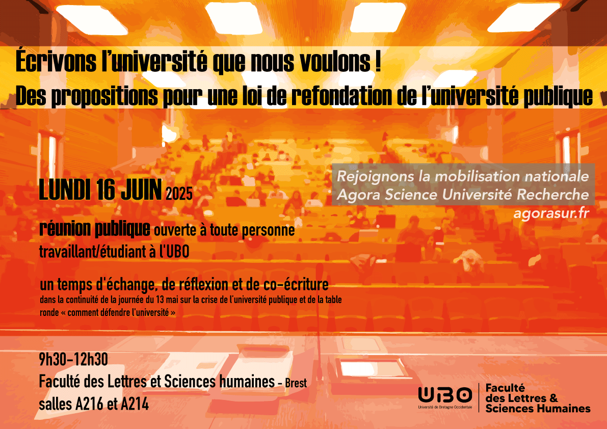16 juin : reflexion sur l'avenir de l'université