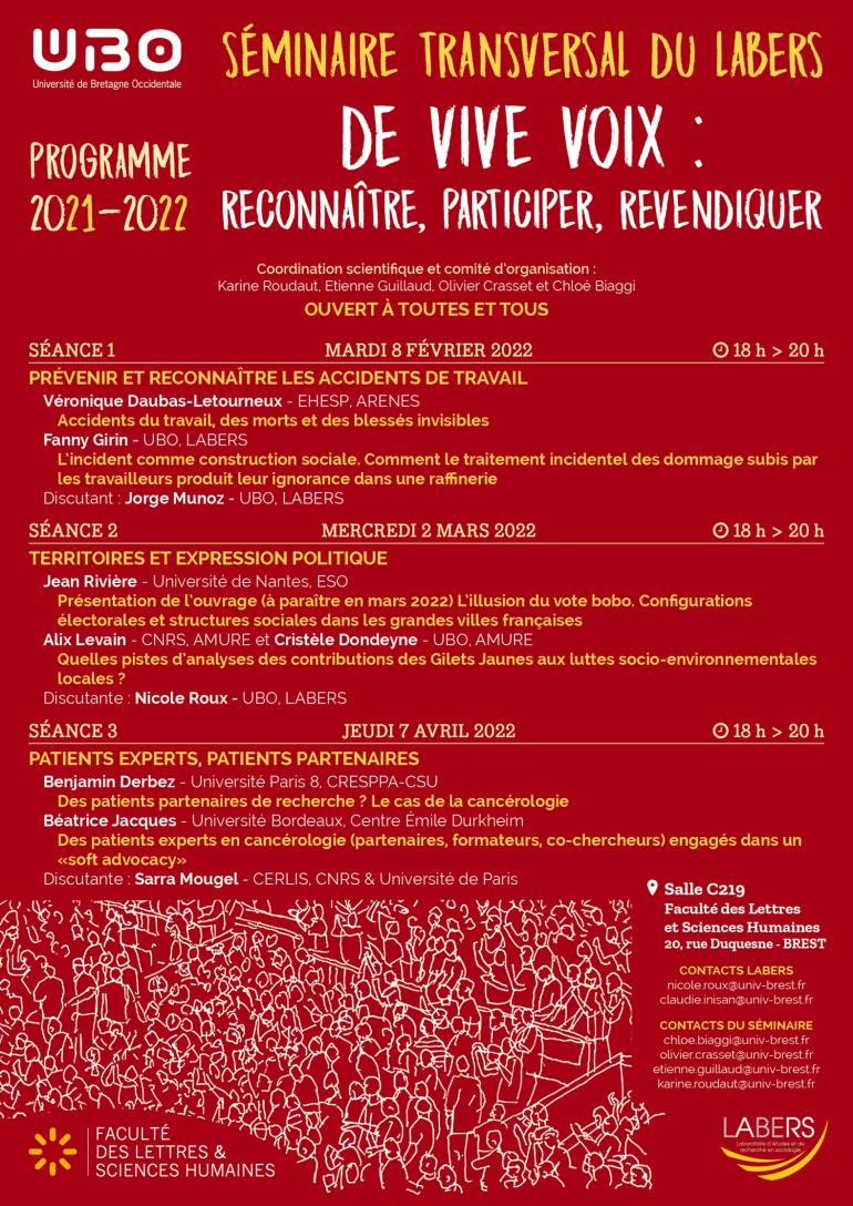 Séminaire transversal Labers22