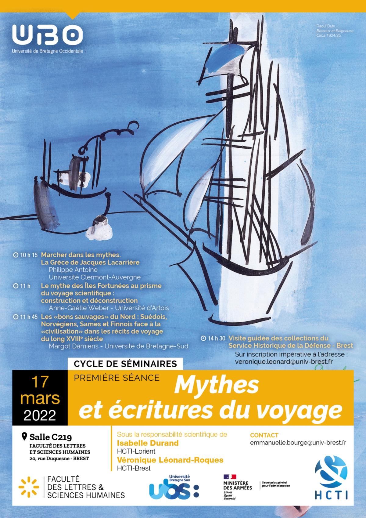 Mythes et écritures du voyage