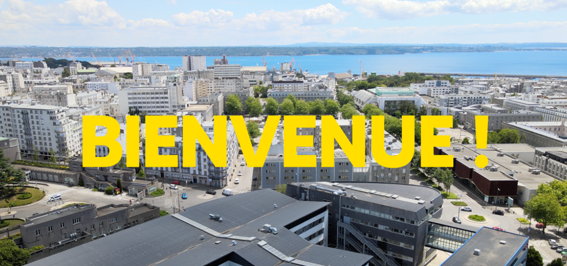 vue aérienne brest, bienvenue