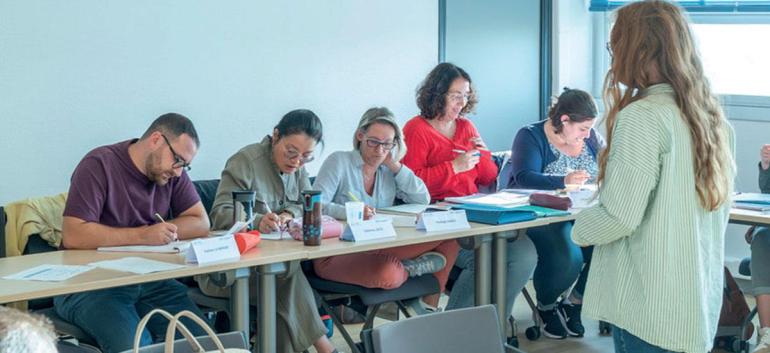 Personnes en formation