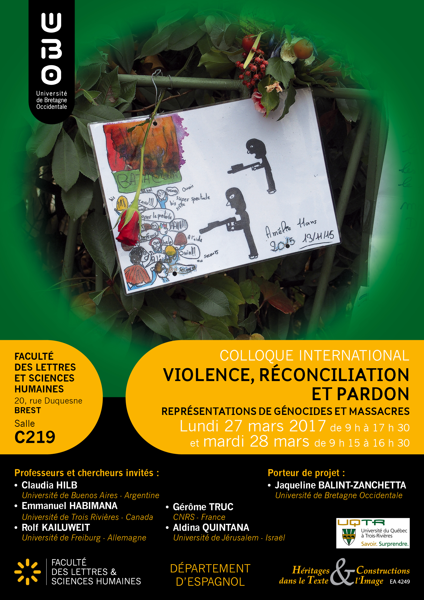 Violence, réconciliation et pardon