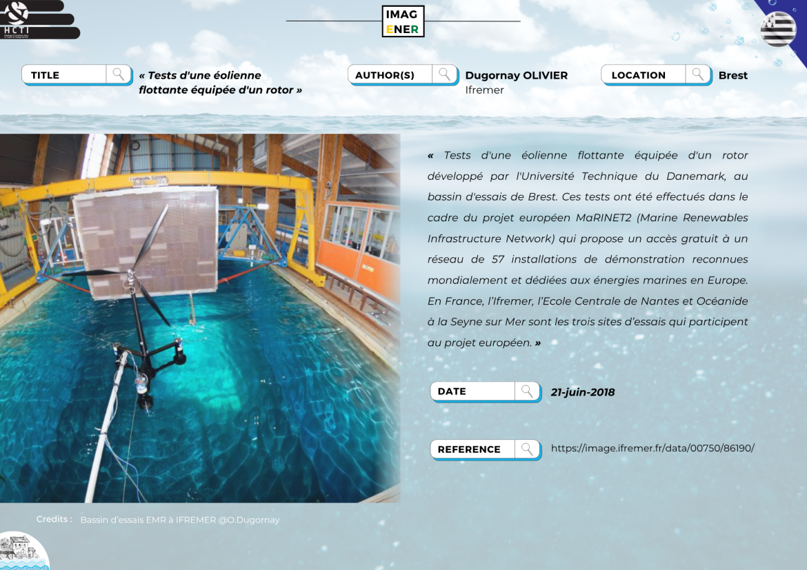 Bassin d'essais Ifremer
