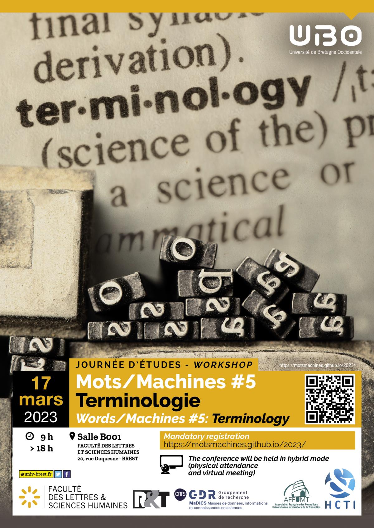 MOTS MACHINES