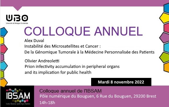 Colloque IBSAM automne