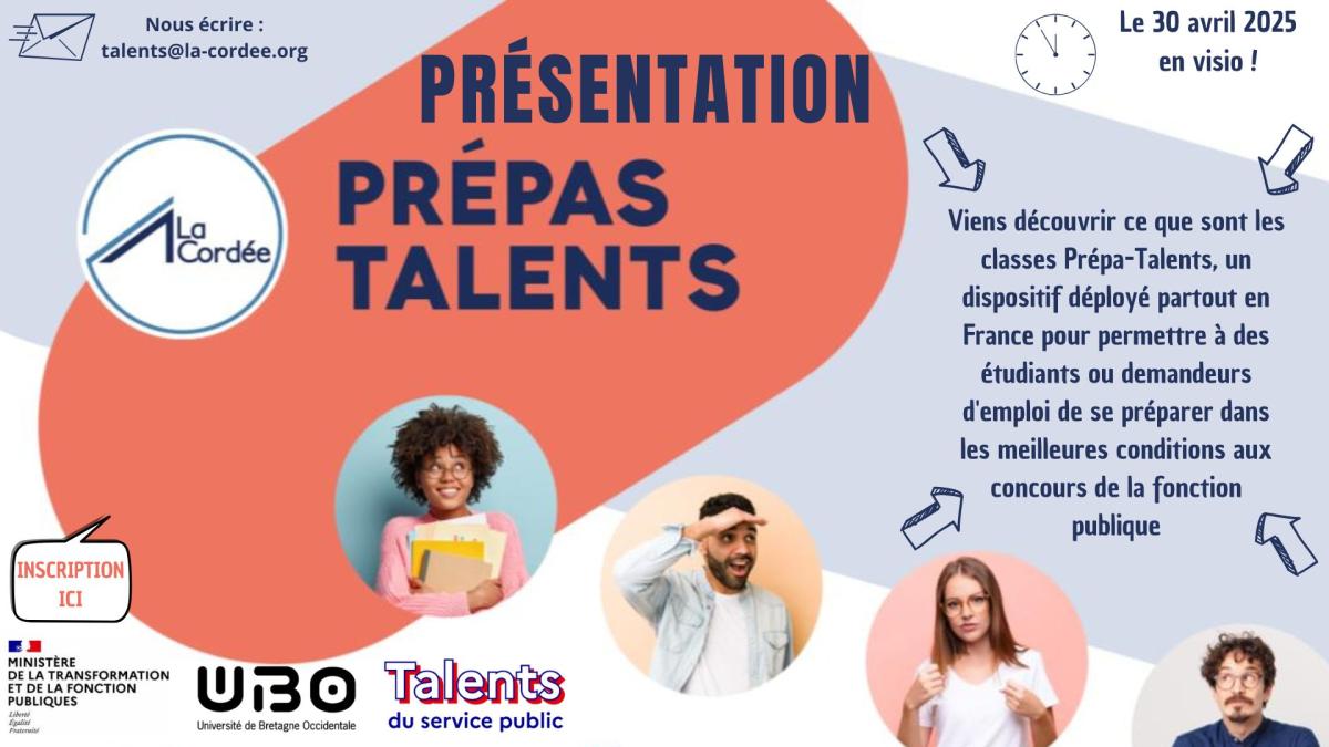 PRESENTATION DE LA CLASSE PREPA TALENTS DU SERVICE PUBLIC IRA