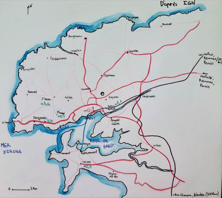 Rade de Brest - Par Adèle Roullet