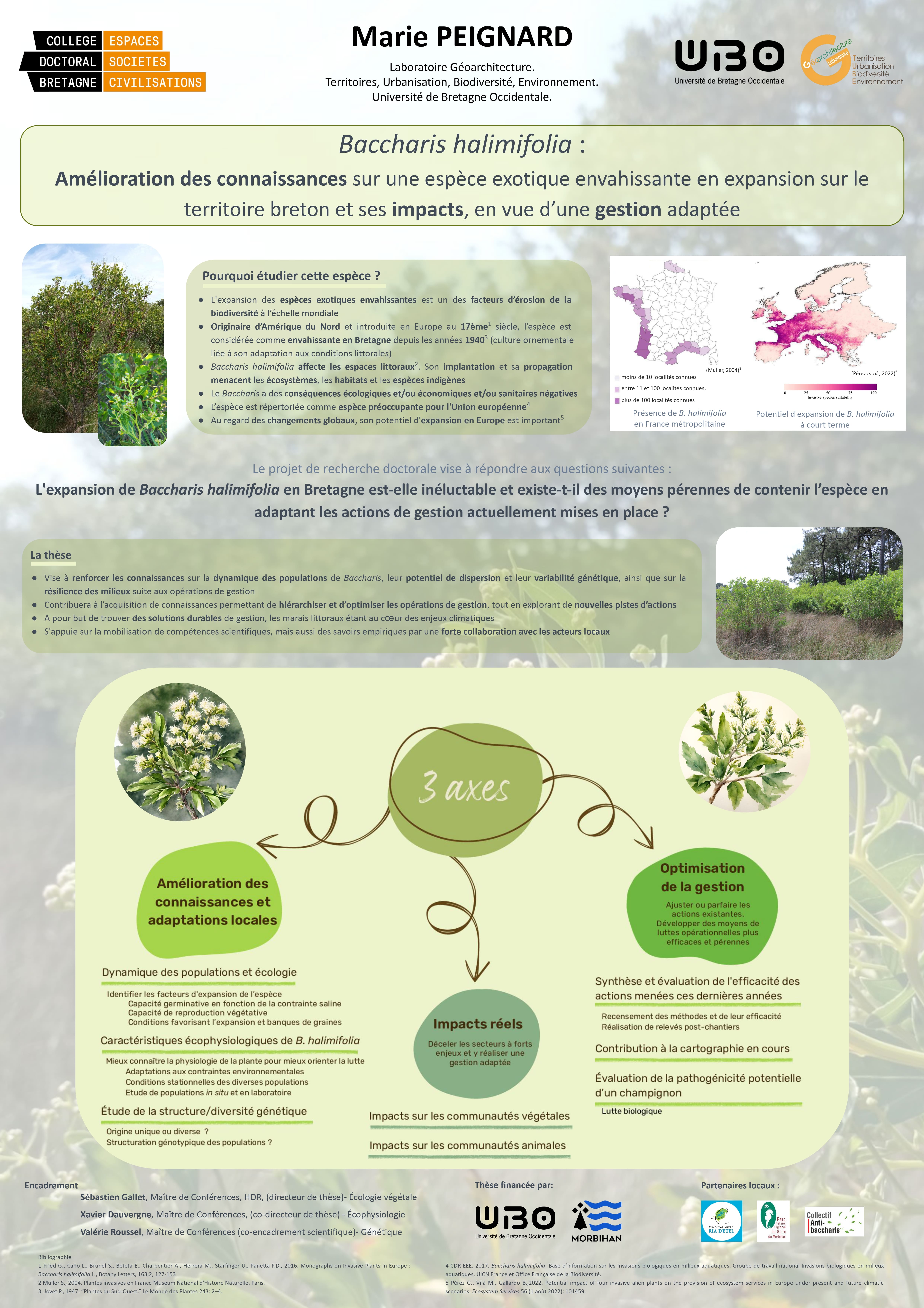 Présentation du projet de thèse BACBZH