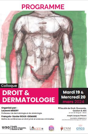 Photo colloque droit et dermatologie 2024