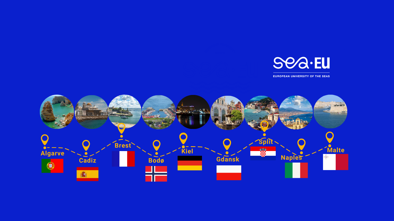 SEA EU CITIES and FLAGS