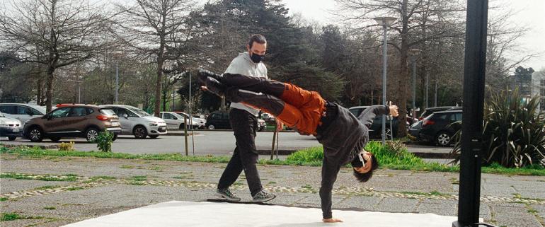 2 danseurs de breakdance