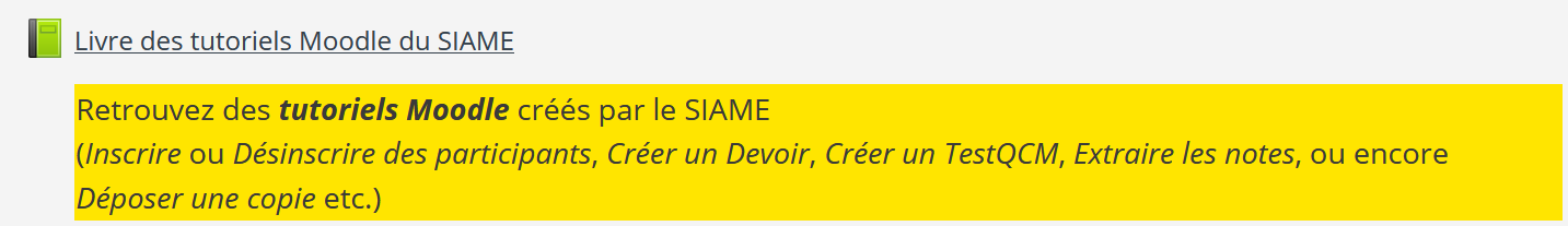 livre des tutoriels moodle