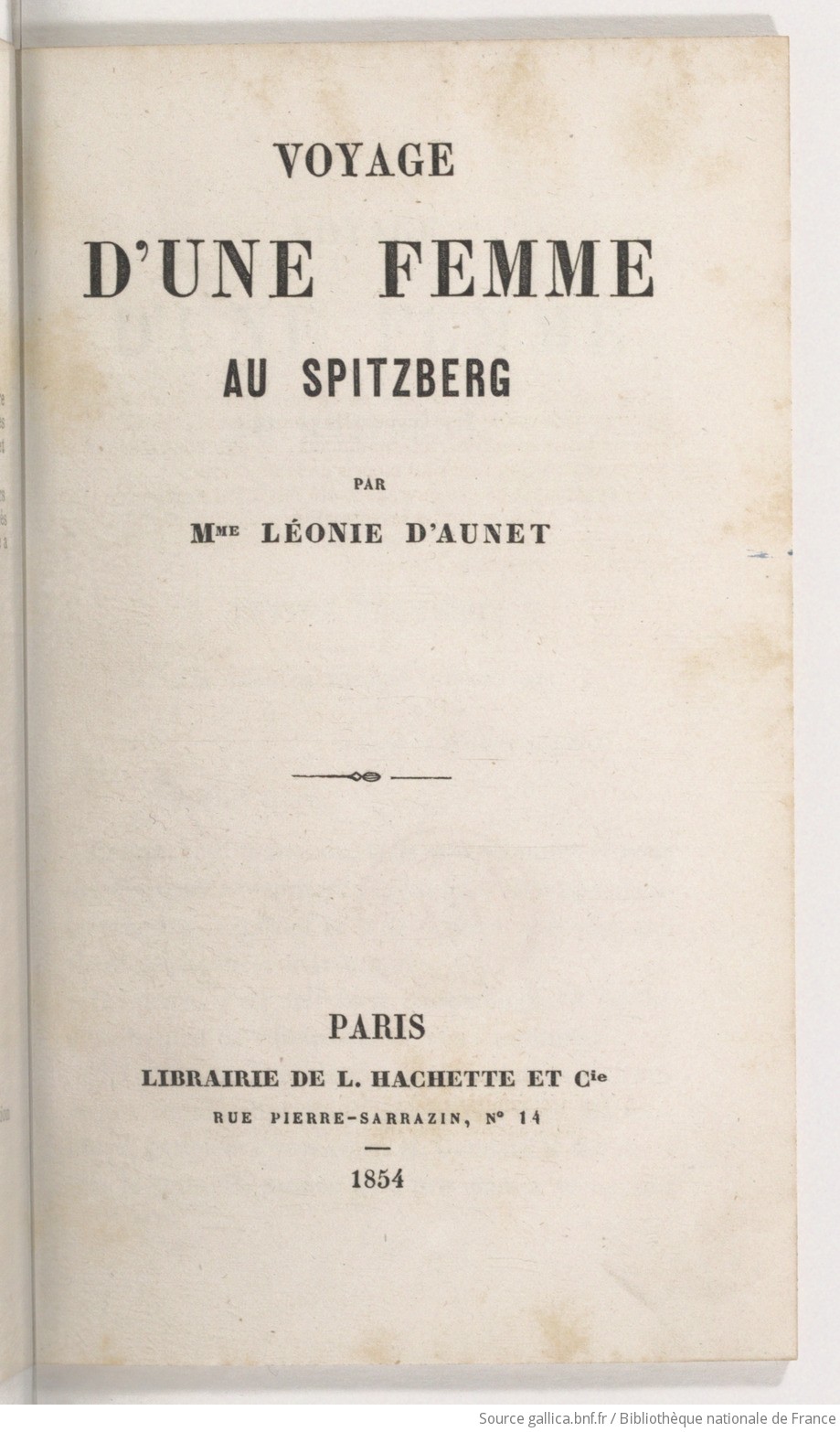 Léonie d'Aunet