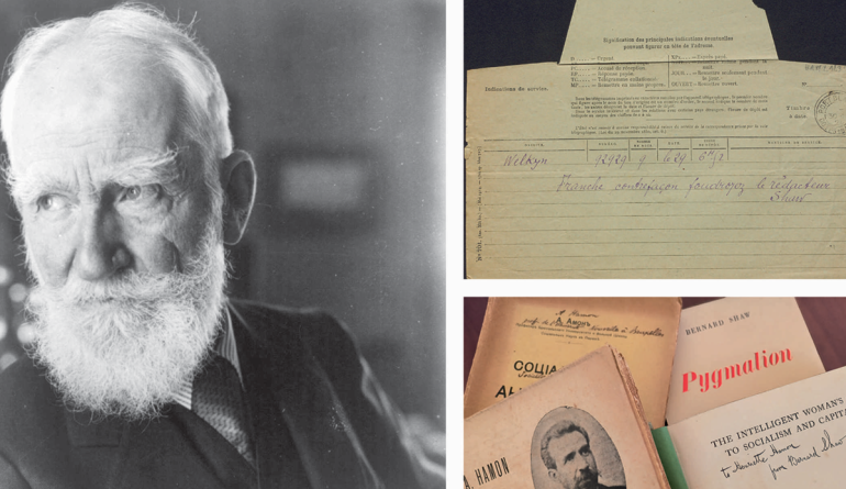 Vernissage et visite commentée de l’exposition “Mon cher Shaw” au Centre de Recherche Bretonne et Celtique (CRBC) de l’UBO - 4 décembre 2025 à 17h 