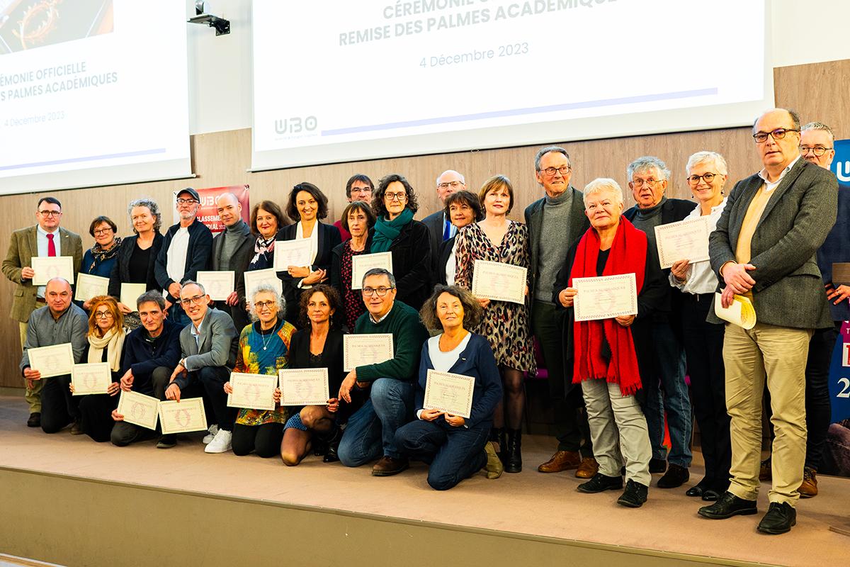 Cérémonie de remise des palmes académiques