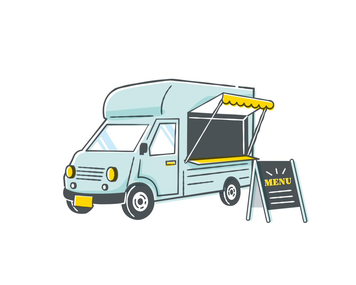 Dessin de food truck