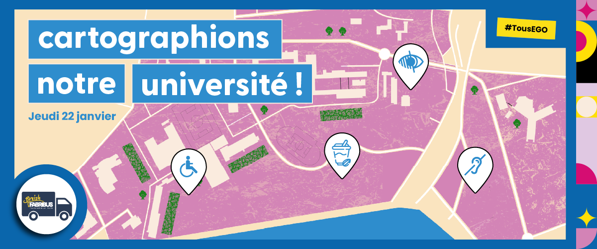 Illustration de l'événement "Cartographions notre université !" du 22 janvier 2026