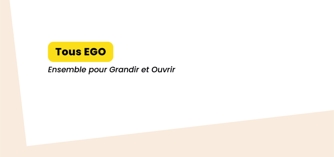 Logo du projet Tous EGO : Ensemble pour Grandir et Ouvrir