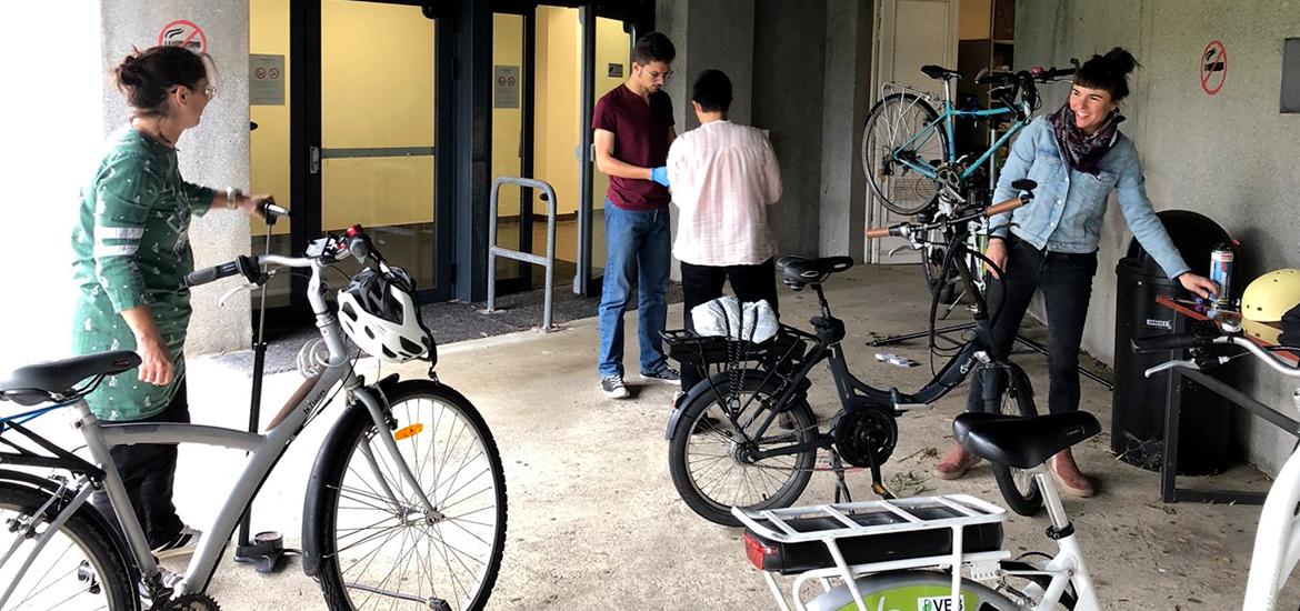 l'atelier vélo de l'UBO