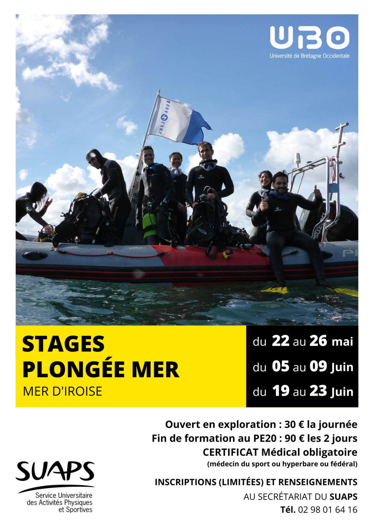 plongées
