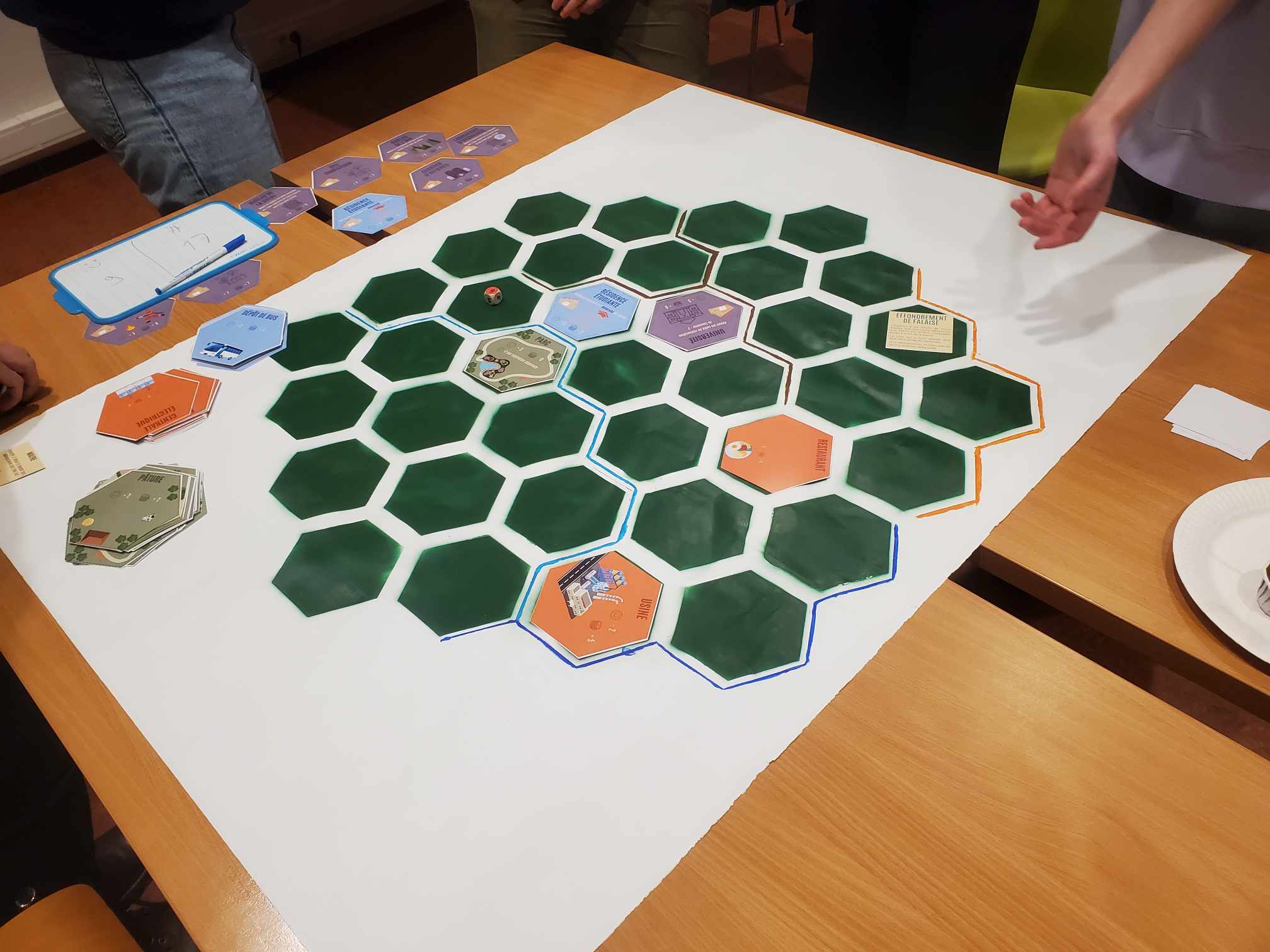 plateau du jeu urbanopolis 