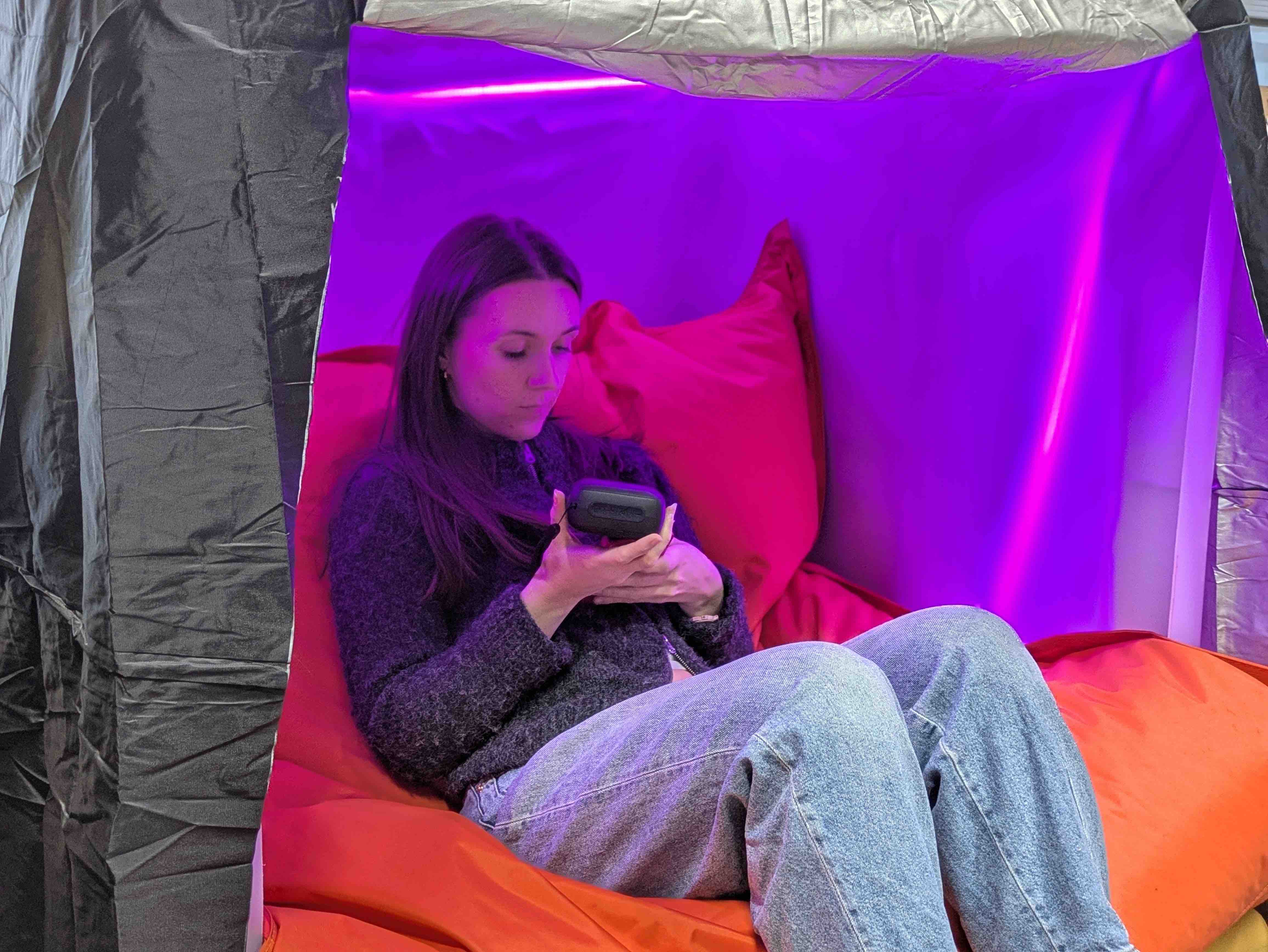 cube sensoriel au handi-créathon