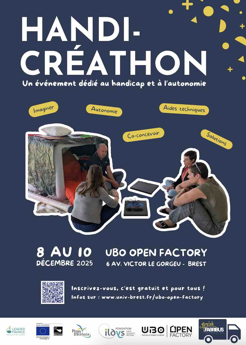 affiche handicreathon hiver