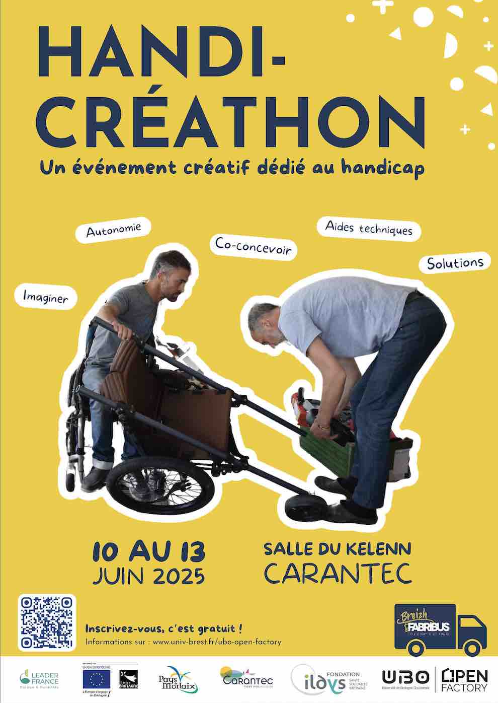 affiche handicreathon été